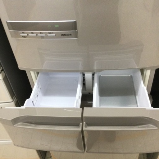 2/15【✨フロストリサイクル冷却✨】定価129,270円 HITACHI 日立 ヒタチ 415L冷蔵庫 幅60㎝ R-K42DL 2