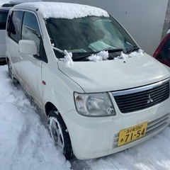 格安！EKワゴン4WD 冬の足に！ サビあり！諸経費無し！