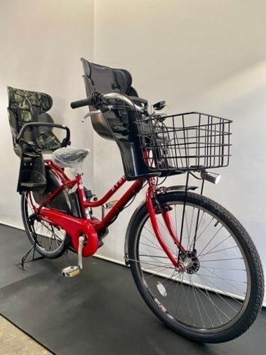 関東全域送料無料 保証付き 電動自転車　ブリヂストン　ハイディ2 26インチ 12ah 3人乗り デジタル