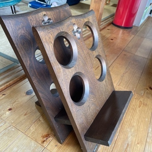 カリモク　ワインラック