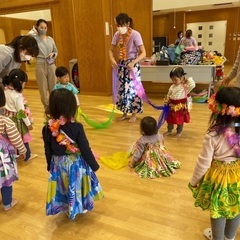 【中野区東中野　少人数サークル】未就園児のお子様向け、ハワイアンリトミック！メンバー募集します！の画像