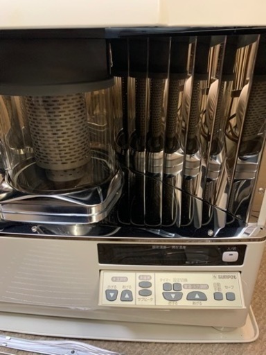 美品　SUNPOT 床暖 煙突式ストーブ UFH-779UKC 14年製 木造20畳 コンクリ32畳 サンポット 中古品