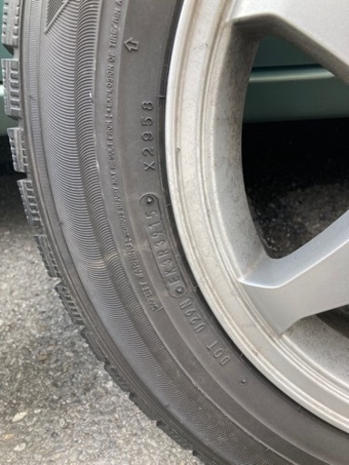 195/65r15 スタッドレス　ホイール付　15インチ　5穴　4本
