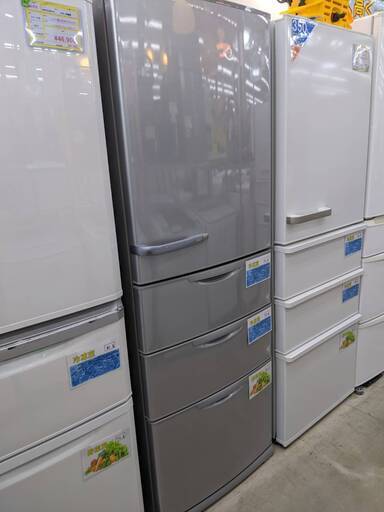 AQR-361D シルバー 冷蔵庫 355L AQUA 355L冷蔵庫 AQR-361D（2015）