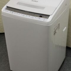 日立 BW-V70F W  全自動洗濯機 ビートウォッシュ 7kg ホワイト おしゃれ着コース 2021年製 HITACHI  中古家電 店頭引取歓迎 R5212)