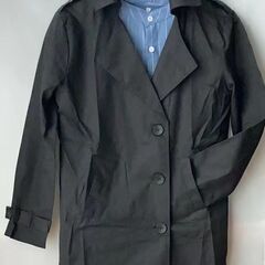 新品B136-1春コート男女兼用ハーフコートトレンチコートショートコートの画像