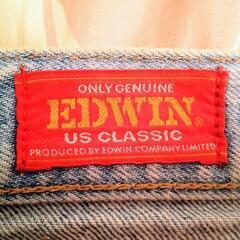 【無料】EDWIN ビンテージ　ジーンズハーフパンツ　サイズ32　US CLASSICの画像