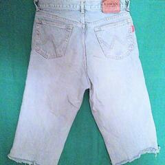 【無料】EDWIN ビンテージ　ジーンズハーフパンツ　サイズ32　US CLASSICの画像