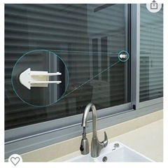 MAVEEK(マビーカ) 窓ロック ベビーガード ストッパー 6個 ホワイトの画像