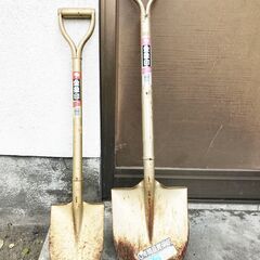 【スコップ】（２本セット）１０００円 中古 金象印 シャベル【受...