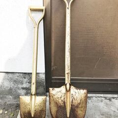 【スコップ】（２本セット）１０００円 中古 金象印 シャベル【受渡完了】の画像