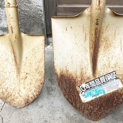 【スコップ】（２本セット）１０００円 中古 金象印 シャベル【受渡完了】の画像