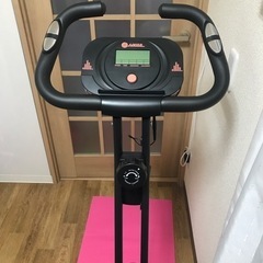 自宅トレーニング自転車フィットネスバイク　ハイガー産業の画像