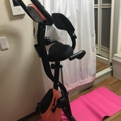 自宅トレーニング自転車フィットネスバイク　ハイガー産業の画像