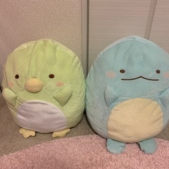 すみっコぐらしぬいぐるみ2点セットの画像