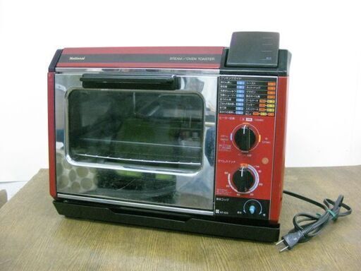 National ナショナル スチームオーブントースター NT-S10 赤 レッド