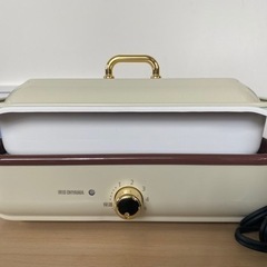 アイリスオーヤマ　ホットプレート　深型