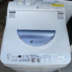 ■都内近郊無料で配送、設置いたします■乾燥機能付き洗濯機 5.5キロ　SHARP　ES-TG55L-A　2012年製■SHR-2A