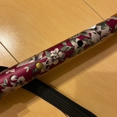 杖　スパイク付き　折り畳みの画像