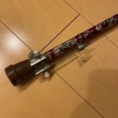 杖　スパイク付き　折り畳みの画像
