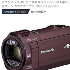 Panasonic 4k ビデオカメラの画像