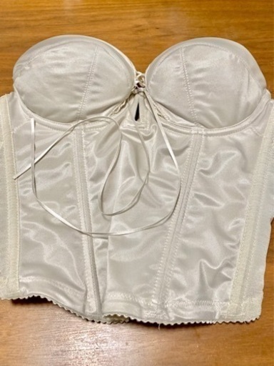 バックレスビスチェD70/ロングガードルM/プッシュアップパッド