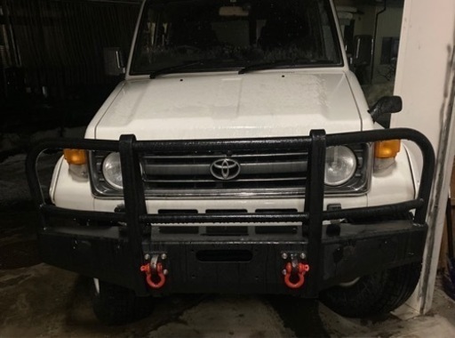 ランクル70 カンガルーバンパー  傷など有り