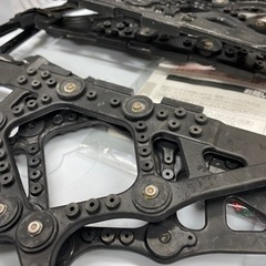 プラ製のタイヤチェーンですの画像
