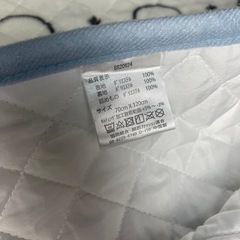 ベビー用　毛布生地　敷きパットの画像