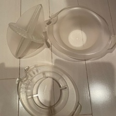 果汁絞り器フルーツ絞り器　ガラスの画像