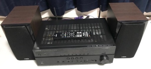 【美品】YAMAHA(RX-V485)、スピーカー 付き