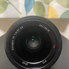 ソニー/sony/Carl Zeiss/カール・ツァイス/単焦点レンズの画像