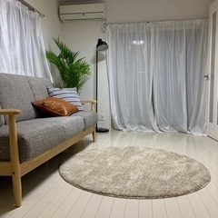 予定者決定済み！　新古品！ニトリ　アクセントラグ Sシャギー  ...