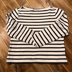 ユニクロ　ボーダーのカットソー