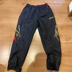 asics ナイロンパンツ