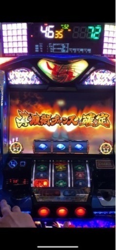 パチスロ　バジリスク絆　5号機　スロット　実機　家庭用電源100V コイン不要機付き