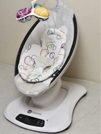 ※3/20まで※4moms電動バウンサー ママルー 説明書 箱付き 新生児インサート付き
