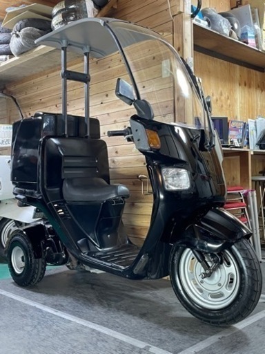 【御成約有難う御座いました】☆オ-ルペン!オ-バ-フェンダ-!2ストモデルジャイロキャノピーミニカー仕様改 社外リヤBOX装備!ノ-ヘルOK!