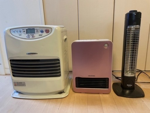 断捨離の為出品　暖房器具3台