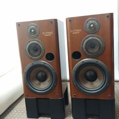 onkyo スピーカー　美品 ONKYO D-77MRX スピーカーとスタンド付き