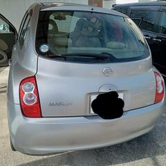 低走行！車検付き！名義変更代込み！日産マーチ！の画像