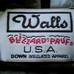 MADE IN U.S.A メンズ ビンテージ ダウンジャケット（M）の画像