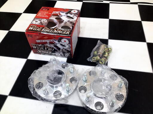 新品未使用　フィック FIC ホイールスペーサー ハブ一体型ワイドプロスペーサー 厚さ 15mm [5H PCD:114.3 ハブ径66φ ネジピッチ:1.25]  WP-5115-66N