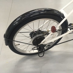 S334折りたたみ自転車CASULYキャスリー6段白20インチ