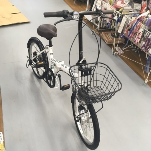 S334折りたたみ自転車CASULYキャスリー6段白20インチ