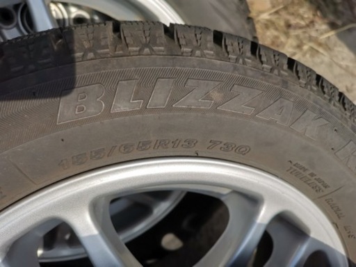 タイヤホイールセット155/65R13