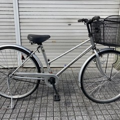 【整備済自転車】26インチ　シティサイクル　鍵新品　スペアキーあ...