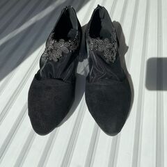 【配送・直接引渡OK】管理番号：D-48 未使用品　サイズ25ｃｍ相当　レディース　メッシュパンプス　メッシュサンダルの画像