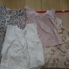 【あげます・全16点】子供服　女の子　80ぐらい　春夏物の画像