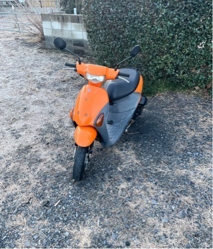 161.  動画あり　スズキ　レッツ4  原付　バイク　50cc   車体